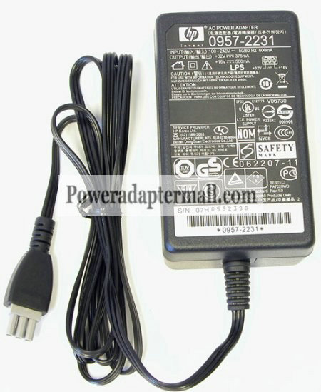 HP DeskJet D1400 D1420 D1430 D1460 Printer AC Power Adapter Char